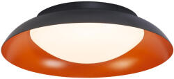 OSRAM Orbis Plate fürdőszobai mennyezeti LED lámpa fekete-narancssárga színben, 31 cm (4099854285899)