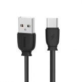 REMAX Suji Pro USB-A-Type-C töltőkábel 2.4A - 1m - Fekete RC-138a