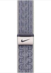 Apple Watch 46 mm Nike sport pánt - szürke-kék (MXU13ZM/A)