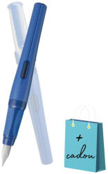 Pelikan Stilou Pelikano 802932, Penita L, pentru stangaci, grip economic, Albastru (802932)