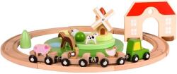 Classic World Set din lemn Classic World - Tren de fermă (CW54464) Figurina