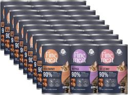 Pet Republic PetRepublic Fine Meat borjúhúsos tál MIX 30x400g macskáknak