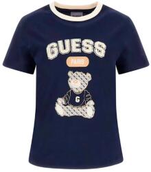 Guess sarah logo bear ss t s | Femei | Tricouri | Albastru | V4BI10KA260-A71W (V4BI10KA260-A71W)