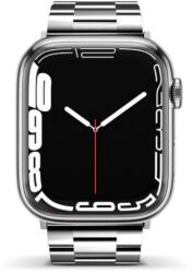 Mercury Apple Watch S4-S9 Fém Szíj - 42/44/45/49 mm, Ezüst