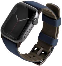 Uniq Linus Airosoft Apple Watch S1-7 Szilikon Szíj - 42/44/45 mm, Kék (UNIQ731)