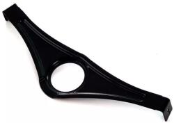 Herrmans KS46 zárt láncvédő tartó + csavarok, acél, fekete