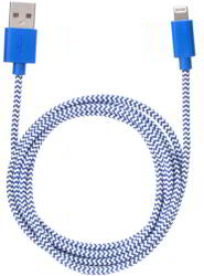 Kikkerland US113-BL-EU USB - Lightning Adat és TöltőKábel - 1.8 m