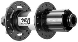 DT Swiss 350 hátsó kerékagy, 28H, tárcsafékes (6 csavaros), átütőtengelyes BOOST (12x148 mm), hagyományos kazettával, fekete