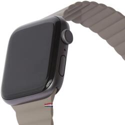 Decoded Apple Watch S1-S9 Mágneses Szilikon Szíj - 38/40/41 mm, Barna