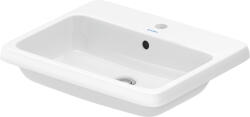 Duravit Qatego mosdótál 55x45.5 cm négyszögletes süllyesztett fehér fényes 2396550027 (2396550027)
