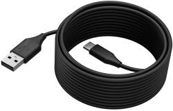 Jabra Panacast 50 USB-A Apa - USB-C Apa 2.0 Adatkábel - 5 m, Fekete