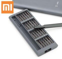 Xiaomi Mijia_Wiha_24 Xiaomi Mijia 24db bitfej precíziós mágneses alumínium dobozos csavarhúzó készlet (MJJXLSD002QW) (Mijia_Wiha_24)