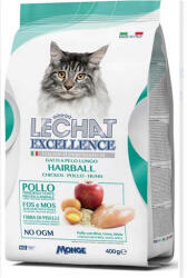 LECHAT Monge LeChat EXCELLENCE 0, 4kg Hairball ( SEGÍT CSÖKKENTENI A SZŐRLABDA KÉPZŐDÉST)