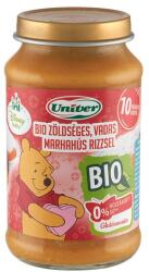 Univer bio zöldséges, vadas marhahús rizzsel bébiétel, 10 hónapos kortól 220 g