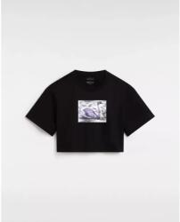 Vans - Swan SS Relax Crop - Női top (VN000HHFBLK1)