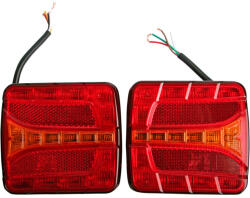 Multipa Utánfutó LED lámpa szett rendszámvilágítással (2db) - MULTIPA