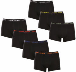 Jack and Jones 7PACK boxeri bărbați Jack and Jones negri (12165587) S (164630)