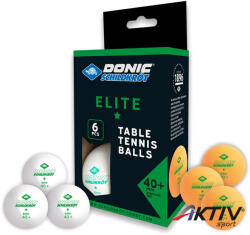 Donic Ping-pong labda Donic Elite 1 csillagos 6 db (608511) - aktivsport