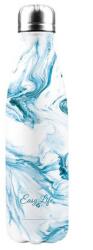 Easy Life - R2S konyha Aqua duplafalú italtároló fémpalack / útipalack - 500 ml - víz mintás (VR-2300AQUA)