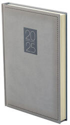 TopTimer Határidőnapló TOPTIMER Classic C021 A/5 napi sárga lapos szürke 2026 (C021C-005) - papir-bolt