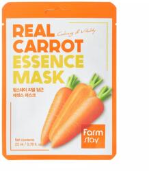 Farmstay Real Carrot Essence Mask - Ragyogtató Sárgarépa Maszk 1db/23ml