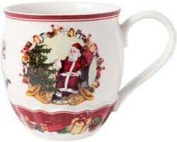 Villeroy & Boch V&B Toy's Fantasy bögre nagy, Télapó kívánságlistával (14-8332-4843)