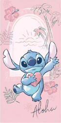 Disney Lilo és Stitch, A csillagkutya Heart fürdőlepedő, strand törölköző 70x140 cm (Fast Dry) Nr3