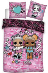 MGA Entertainment LOL Surprise ágyneműhuzat 140×200 cm, 63×63 cm microfibre /microfiber Nr 01