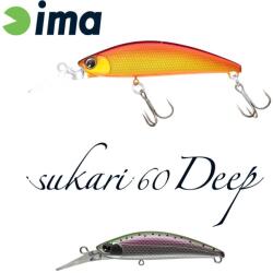 Ima Vobler IMA Sukari 60 Deep 6cm, 8g, culoare 017 Rainbow Trout (SU60D-017)