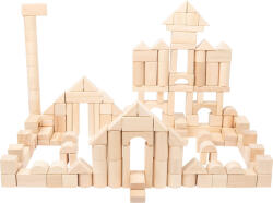 Legler Cuburi din lemn 200 buc natural Set bricolaj copii
