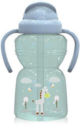 Lorelli Спортна бутилка с дръжки Lorelli - Animals, 325 ml, Mint Green (10200770004)