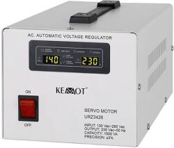 KEMOT Stabilizator tensiune cu servomotor 230v 1000VA / 600W KEMOT MSER-1000 (URZ3426)