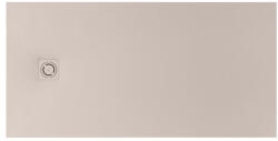 Roca Terran-N Stonex zuhanytálca 140x75 cm csúszásgátló felülettel és lefolyóval, bézs APA015782EE01650 (APA015782EE01650)