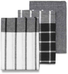 KELA Prosop Pasado 100% bumbac alb-negru 3 piese 65.0x45.0cm KL-15972