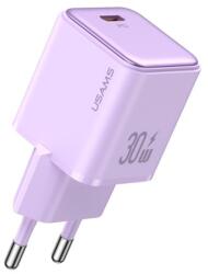 USAMS X-Ron USB-C Hálózati Töltő - 30W - Lila (CC186TC03)