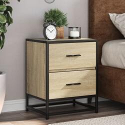 vidaXL 2 db sonoma tölgy éjjeliszekrény 40 x 31 x 50 cm (848677)