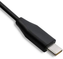 Qoltec 52388 Power Pro USB Type-C Gan Hálózati Töltő - 100W, Fekete (52388)