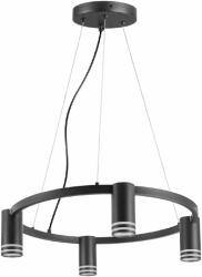 Polux Roma függőlámpa 4x10 W fekete 327567