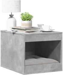 vidaXL betonszürke szerelt fa macskaalomdoboz 47 x 59 x 42 cm (857763) - vidaxl