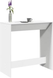 vidaXL fehér szerelt fa bárasztal 102 x 50 x 103, 5 cm (854427) - vidaxl