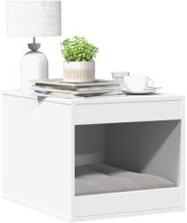 vidaXL fehér szerelt fa macskaalomdoboz 47 x 59 x 42 cm (857760) - vidaxl
