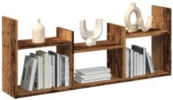 vidaXL antik fa színű szerelt fa faliszekrény 100 x 18 x 40 cm (854803) - vidaxl