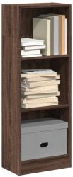 vidaXL barna tölgy színű szerelt fa könyvszekrény 40 x 24 x 109 cm (857780) - vidaxl