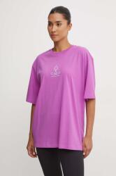 Adidas t-shirt Yoga női, lila, IW0130 - lila M