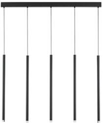 Nova Luce DANDIA függeszték, fekete, 3000K melegfehér, beépített LED, 1x27W, 1300 lm, 9540202 (9540202)