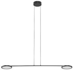 Nova Luce SCOPE függeszték, fekete, 3000K melegfehér, beépített LED, 1x19W, 1816 lm, 9695252 (9695252)