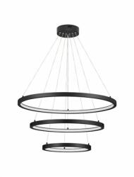 Nova Luce EMPATIA függeszték, fekete, 3000K melegfehér, beépített LED, 1x108W, 2244 lm, 9172867 (9172867)