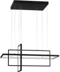Nova Luce CLEA függeszték, fekete, 2700K melegfehér, beépített LED, 1x59W, 2129 lm, 9756719 (9756719)
