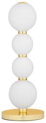 Nova Luce PERLA asztali lámpa, arany, 3000K melegfehér, beépített LED, 1x10W, 867 lm, 9695240 (9695240)