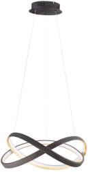 Nova Luce ODREY függeszték, fekete, 2700K melegfehér, beépített LED, 1x40W, 2033 lm, 9756717 (9756717)